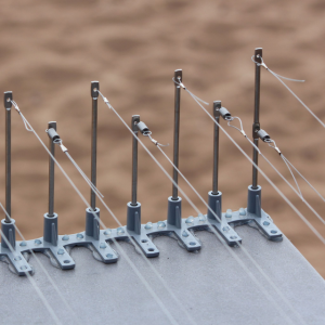 Post & Wire Pack 75M Wire Kit Protects 2M²